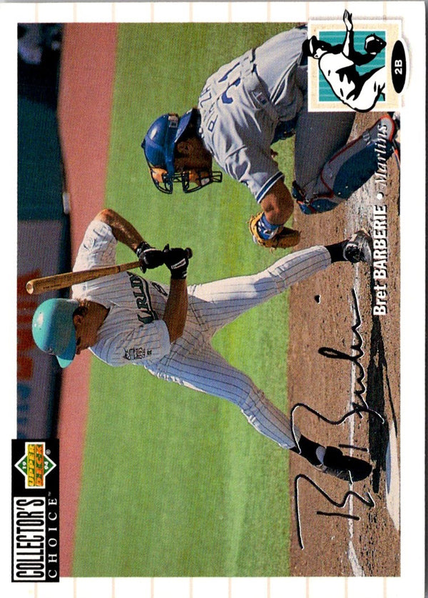 1994 Collector's Choice Silver Bret Barberie #47