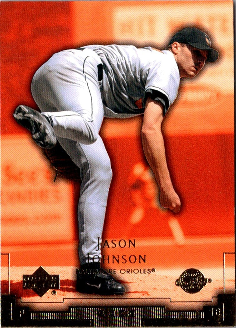 2003 Upper Deck Sweet Spot Jason Johnson