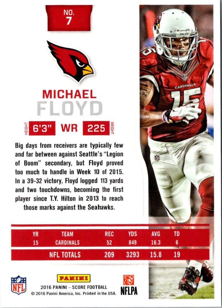 2016 Score Michael Floyd