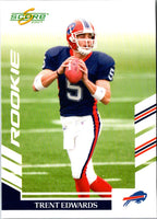 2007 Score Trent Edwards #375 Rookie