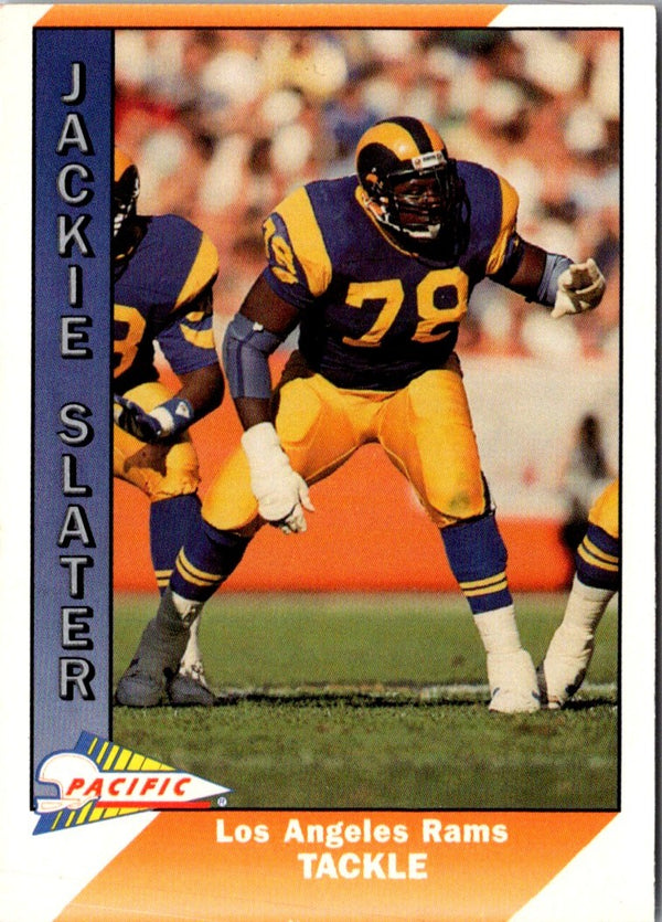 1991 Pacific Jackie Slater #258