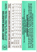 1984 Donruss Jerry Hairston