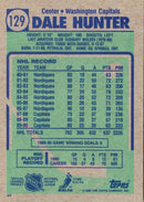 1990 Topps Dale Hunter