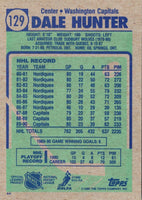 1990 Topps Dale Hunter #129