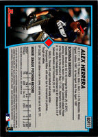2001 Bowman Draft Picks & Prospects Alex Herrera #BDP71 Rookie