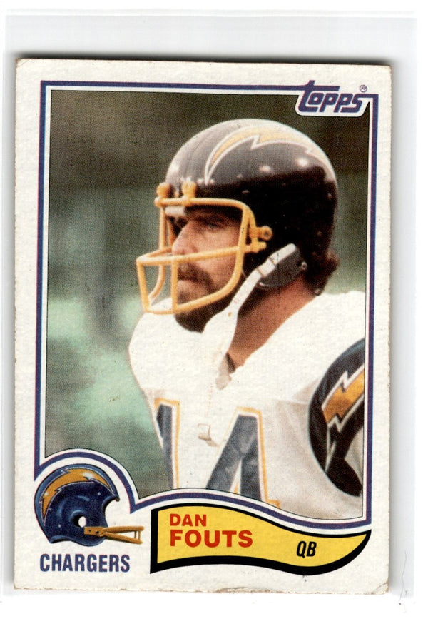 1982 Topps Dan Fouts #230