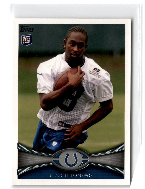 2012 Topps T.Y. Hilton #14 Rookie