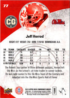 2014 Upper Deck Conference Greats Jeff Herrod #77