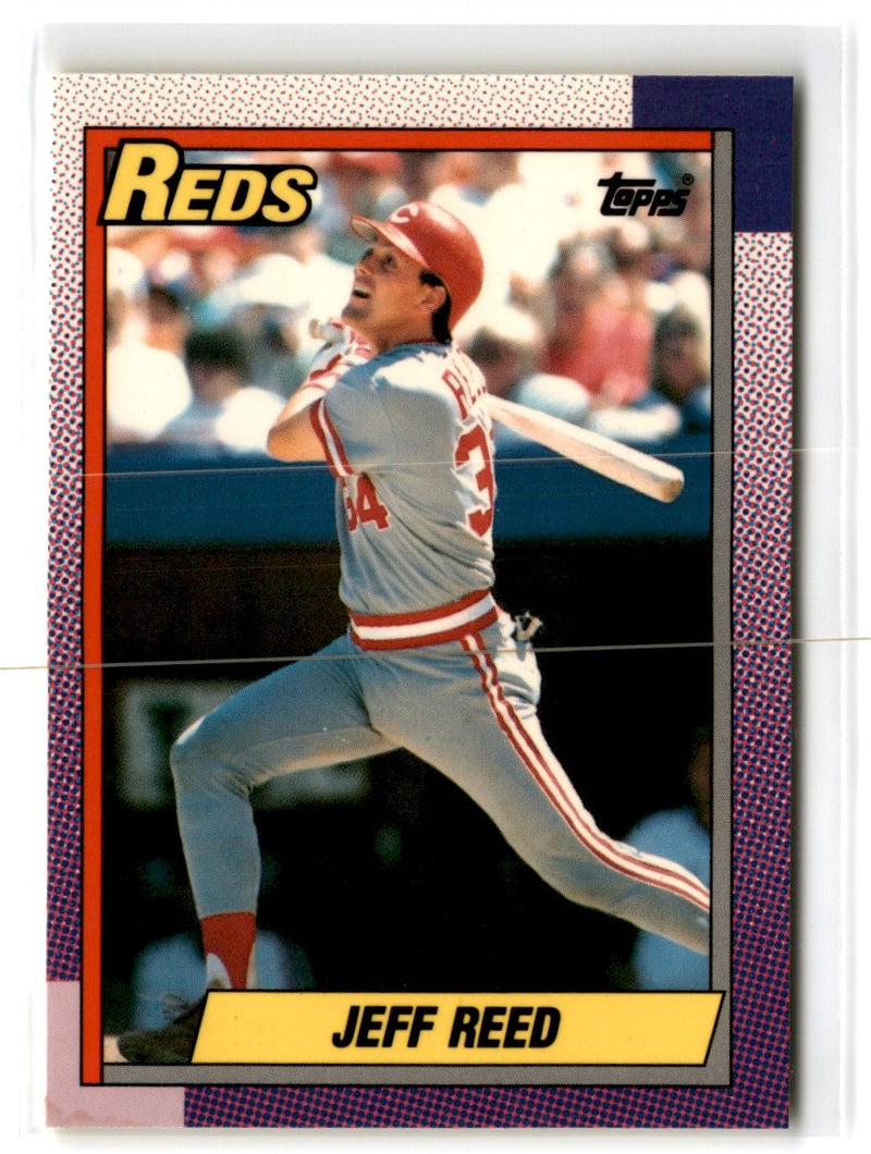 1990 Topps Tiffany Jeff Reed