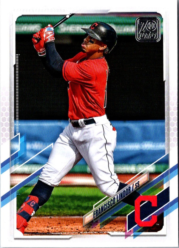 2021 Topps Francisco Lindor #309