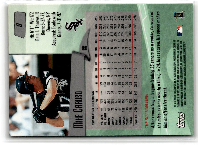 2000 Stadium Club Chrome Joe Caruso