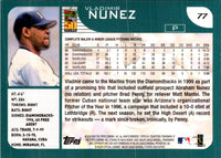 2001 Topps Vladimir Nunez #77