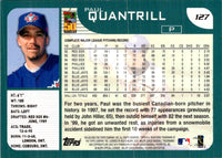 2001 Topps Paul Quantrill #127