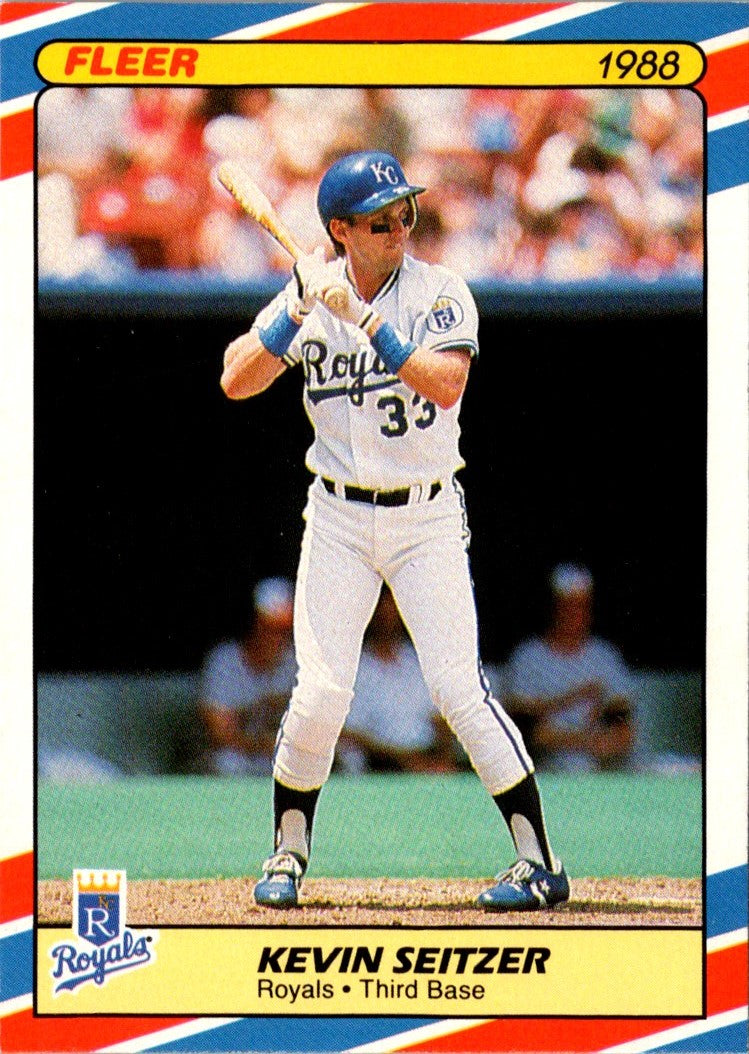 1988 Fleer SuperStars Kevin Seitzer