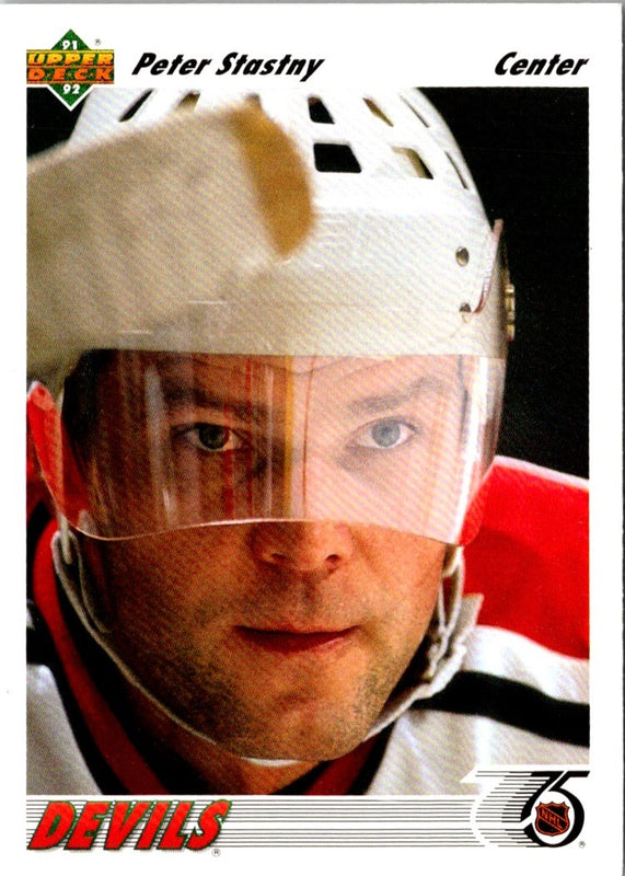 1991 Upper Deck Peter Stastny #113A