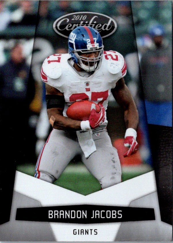 2010 Panini Certified Brandon Jacobs #97