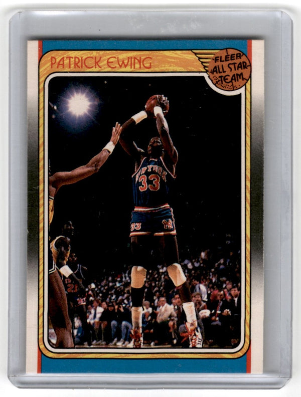 1988 Fleer Patrick Ewing #130