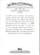 2010 Topps Allen & Ginter Ivory Crockett