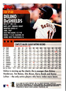 2000 Topps Delino Deshields
