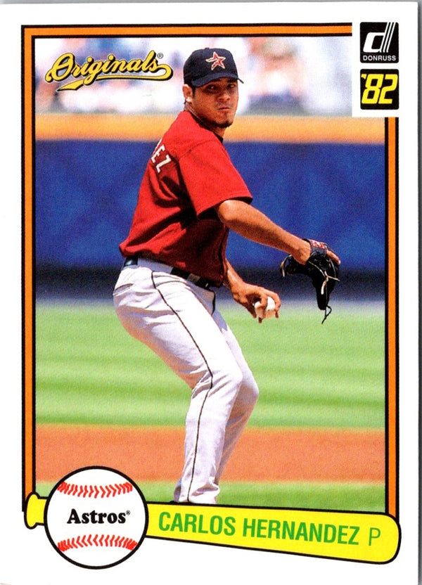 2002 Donruss Originals Carlos Hernandez #92