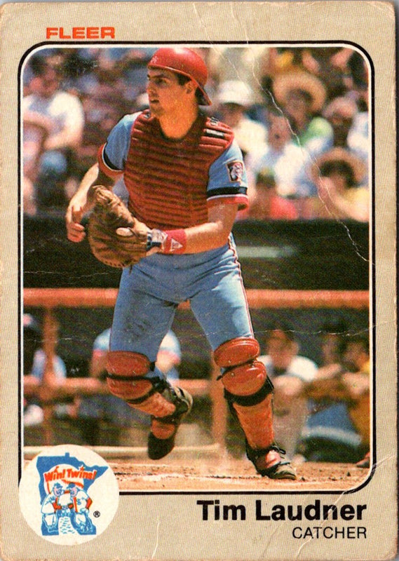 1983 Fleer Tim Laudner #618