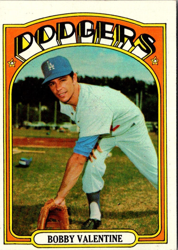 1972 Topps Bobby Valentine