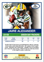 2019 Score Jaire Alexander #231
