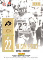 2016 Panini Contenders Draft Picks Nelson Spruce #35