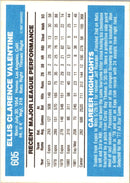 1982 Donruss Ellis Valentine