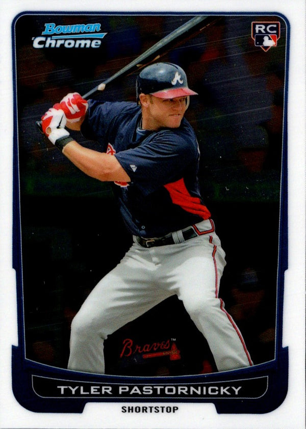 2012 Bowman Chrome Tyler Pastornicky #110 Rookie