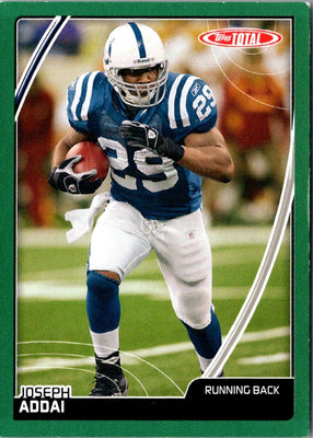 2007 Topps Total Joseph Addai #304