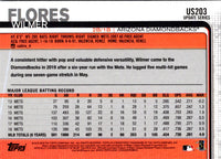 2019 Topps Wilmer Flores #US203