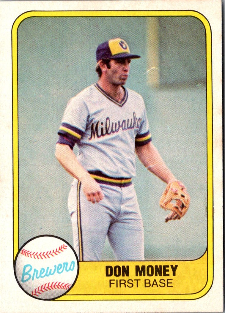 1981 Fleer Don Money