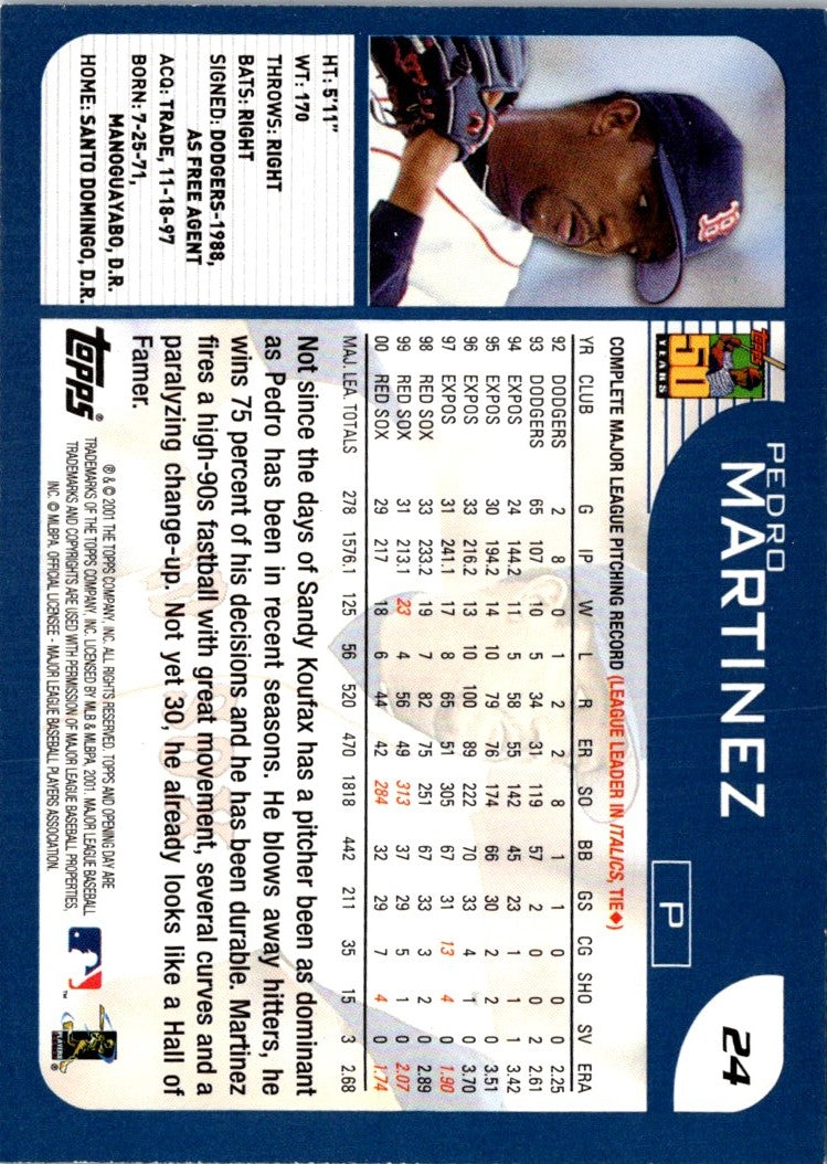 1999 Topps Stars 'N Steel Pedro Martinez