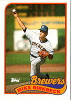 1989 Topps Mike Birkbeck #491