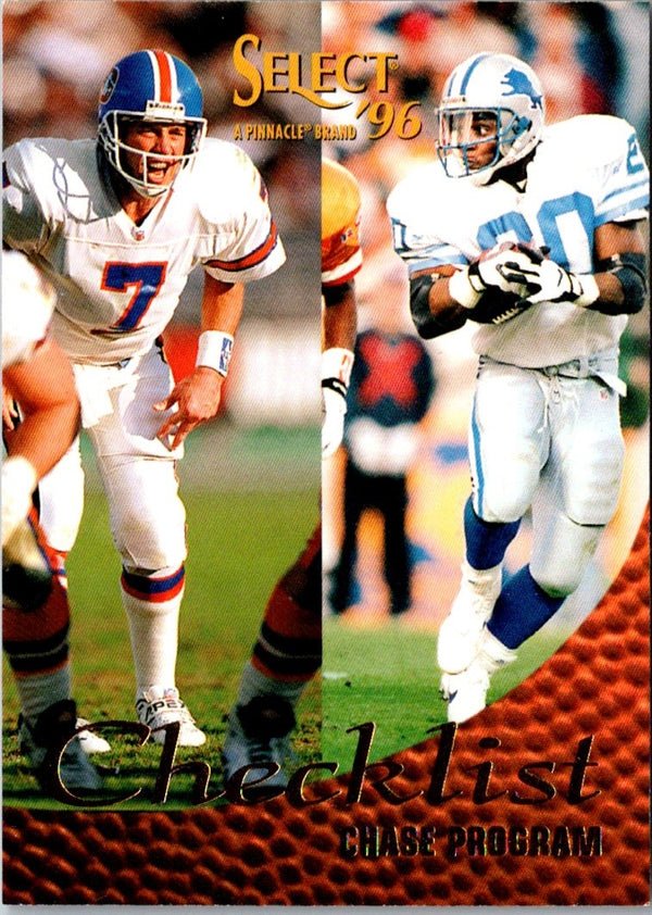 1996 Select Barry Sanders/John Elway #200