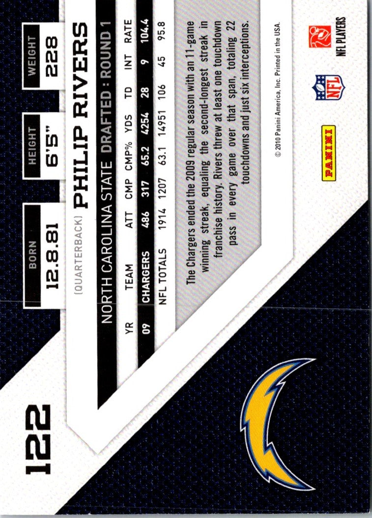 2010 Panini Rookies & Stars Philip Rivers