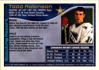 1997 Bowman CHL Todd Robinson #93