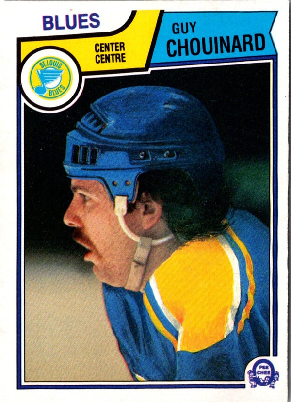 1983 O-Pee-Chee Guy Chouinard #78