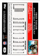 2005 Topps Fred Taylor