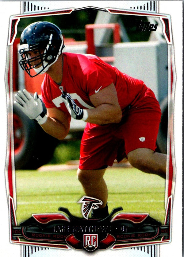 2014 Topps Gold Jake Matthews #345