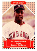 1991 ProCards Tomorrow's Heroes Wes Chamberlain