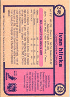 1982 O-Pee-Chee Ivan Hlinka #346 Rookie