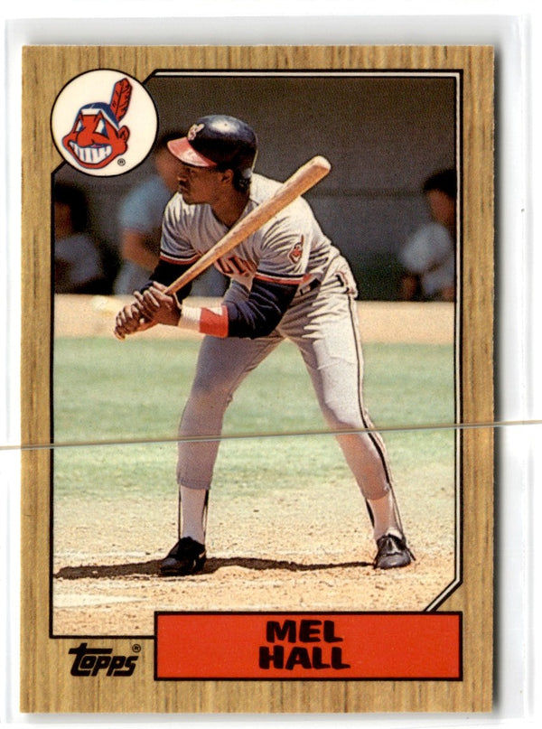 1987 Topps Tiffany Mel Hall #51