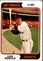 1974 Topps Chris Arnold #432
