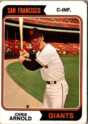 1974 Topps Chris Arnold #432
