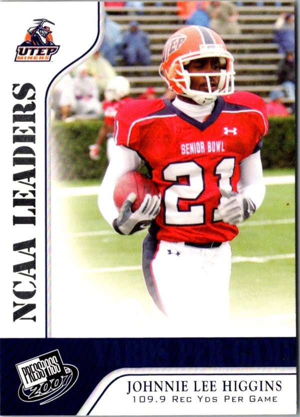 2007 Press Pass Johnnie Lee Higgins #60