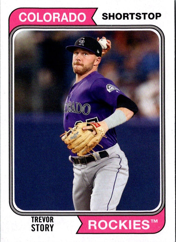 2020 Topps Archives Trevor Story #124