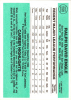 1984 Donruss Dave Engle #598