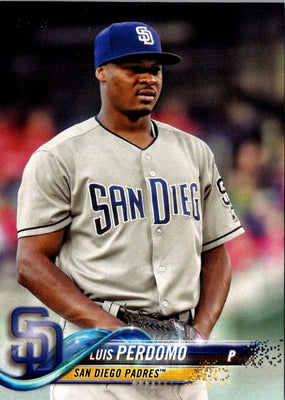 2018 Topps Luis Perdomo #186